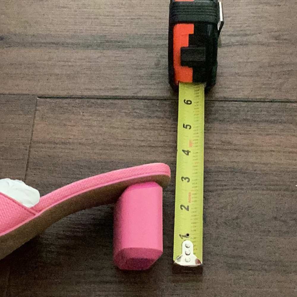 Franco Sarto NWT Linley block Heels in Pink size 8 - Picture 12 of 12